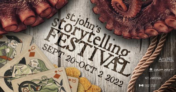 St. John's Storytelling Festival Poster 2022